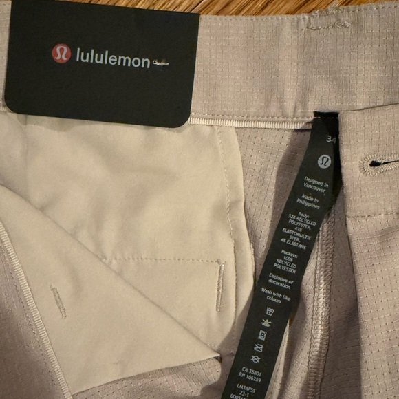Lululemon Men’s Commission Pants Slim 34x32 - Picture 2 of 6